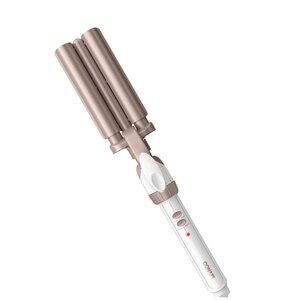 Conair Double Ceramic 3-Barrel Curling Iron, Hair Curler for All Lengths NWT